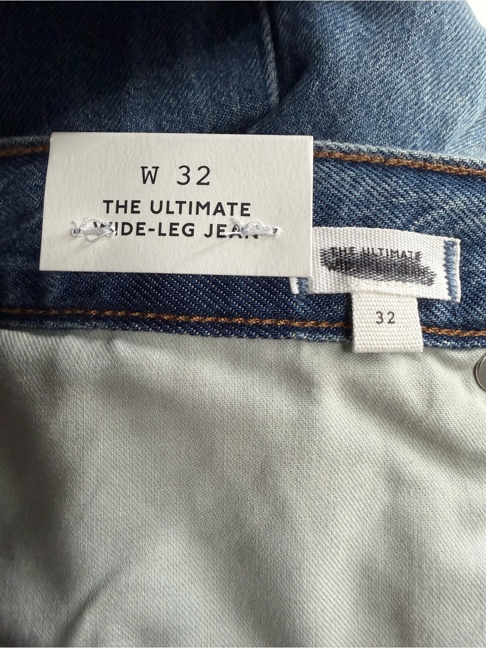 Madewell The Ultimate Wide-Leg Jean in Airy Denim Size 32 - Picture 5 of 9